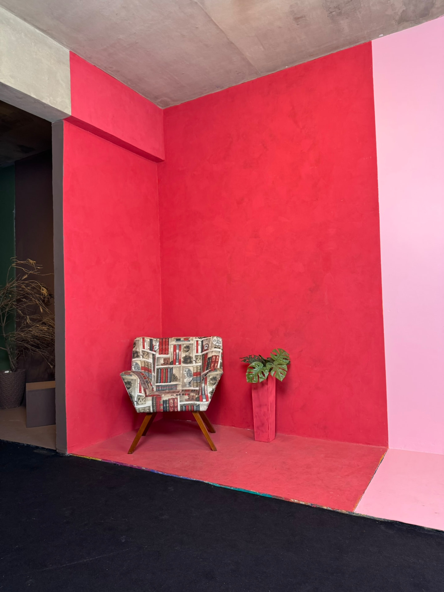Cenário rosa — Segundo andar