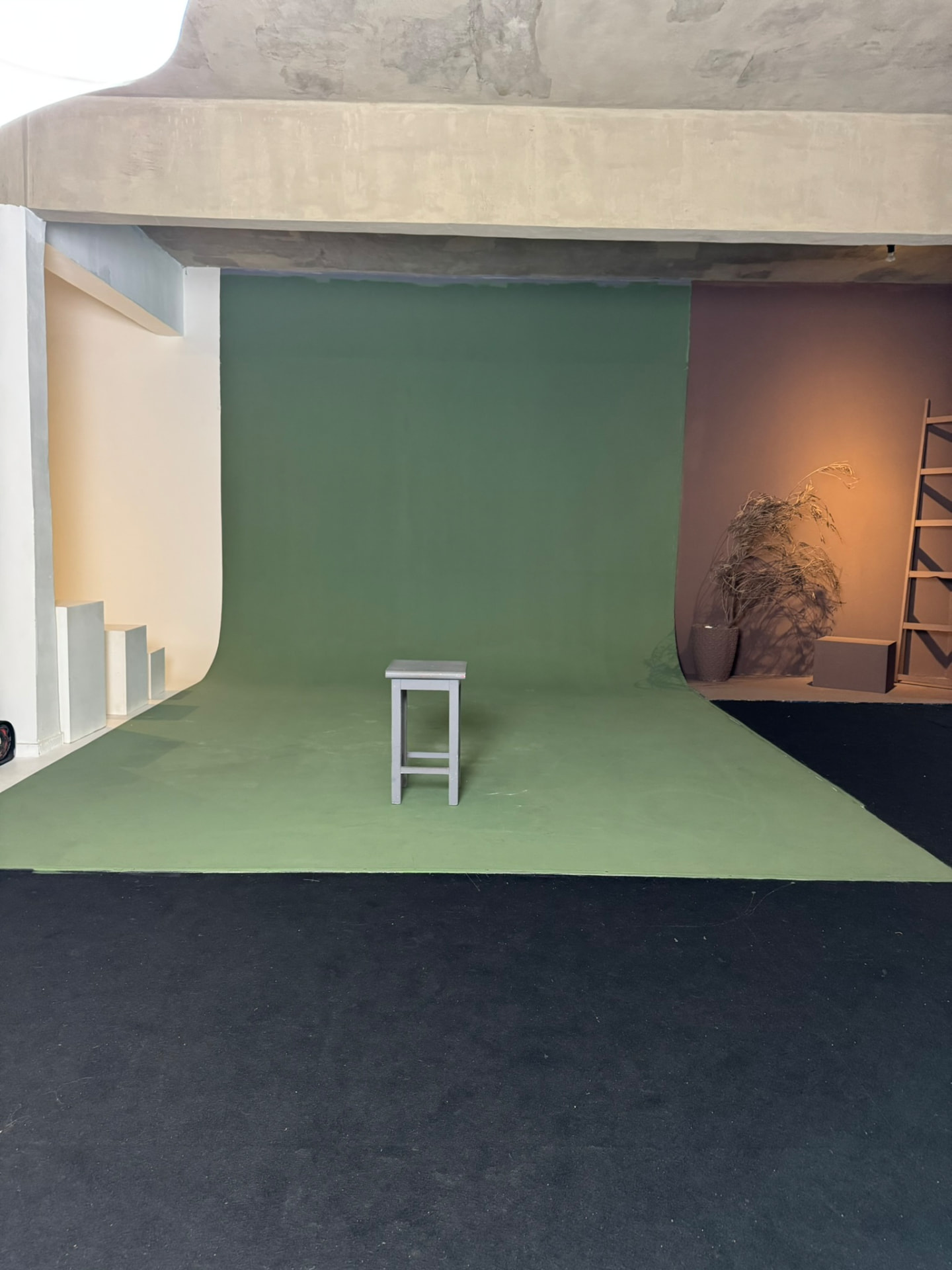 Ciclorama verde — Segundo andar
